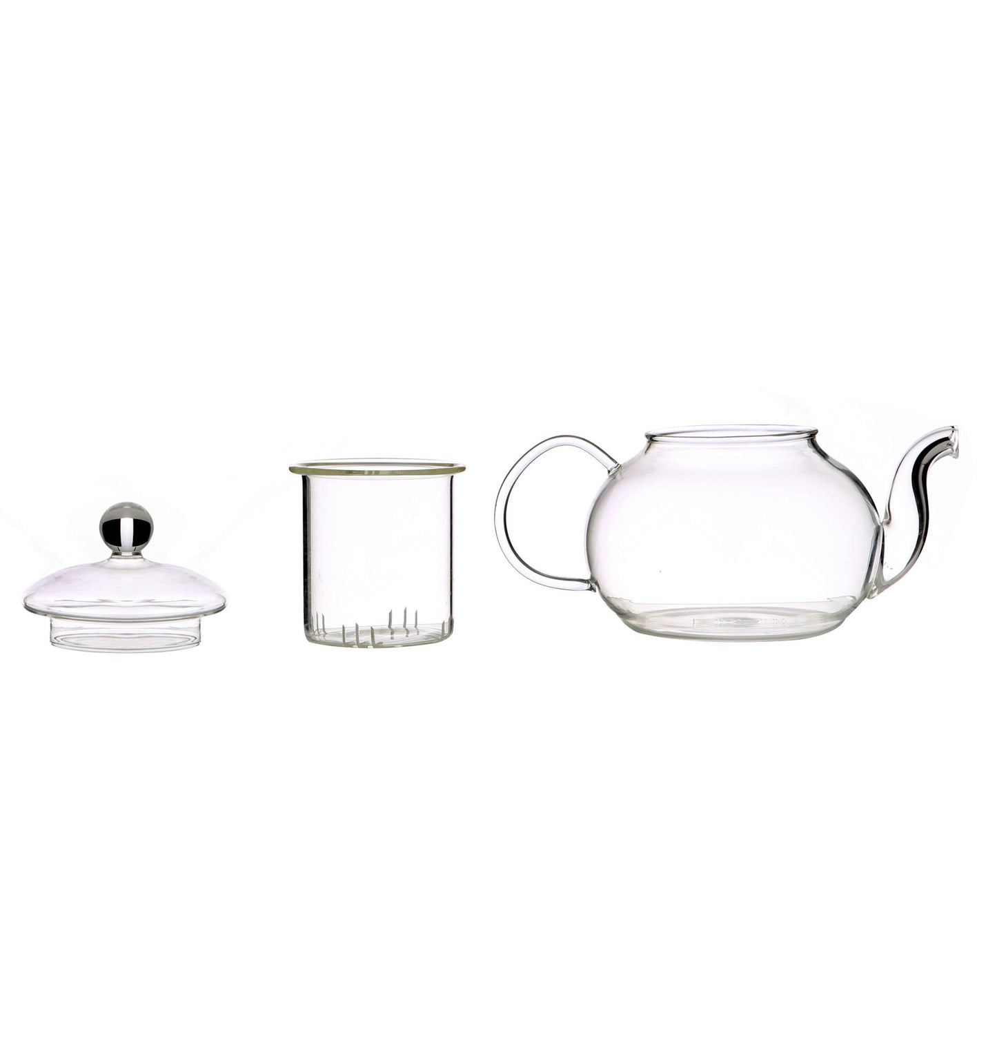 Glass teapot by Leaf & Bean